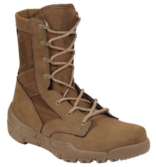 Rothco V-Max Lightweight Tactical Boot - AR670-1 Coyote Brown Mens Boot