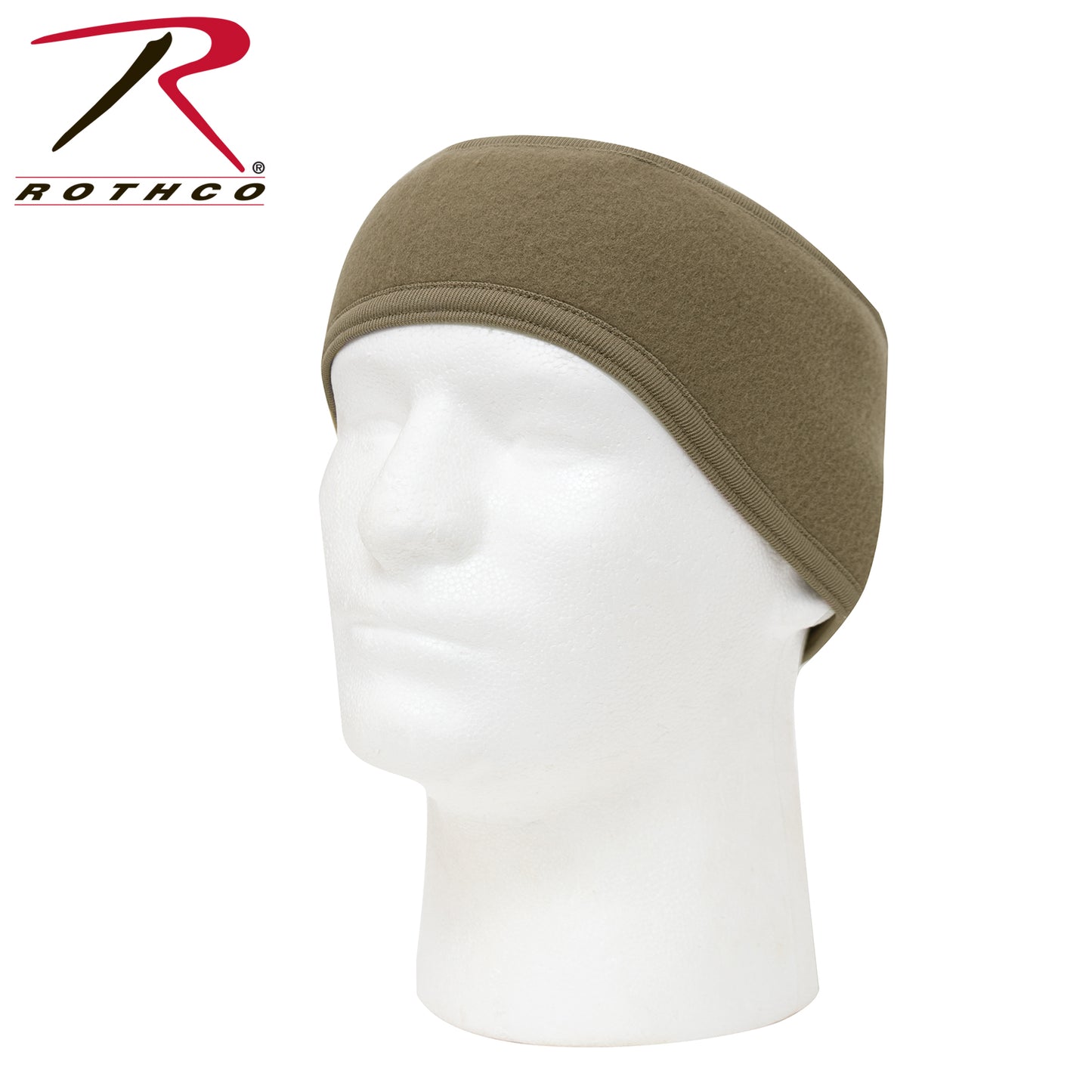 Coyote Brown Double Layer Headband - Rothco Winter ECWCS Polyester Ear Warmer