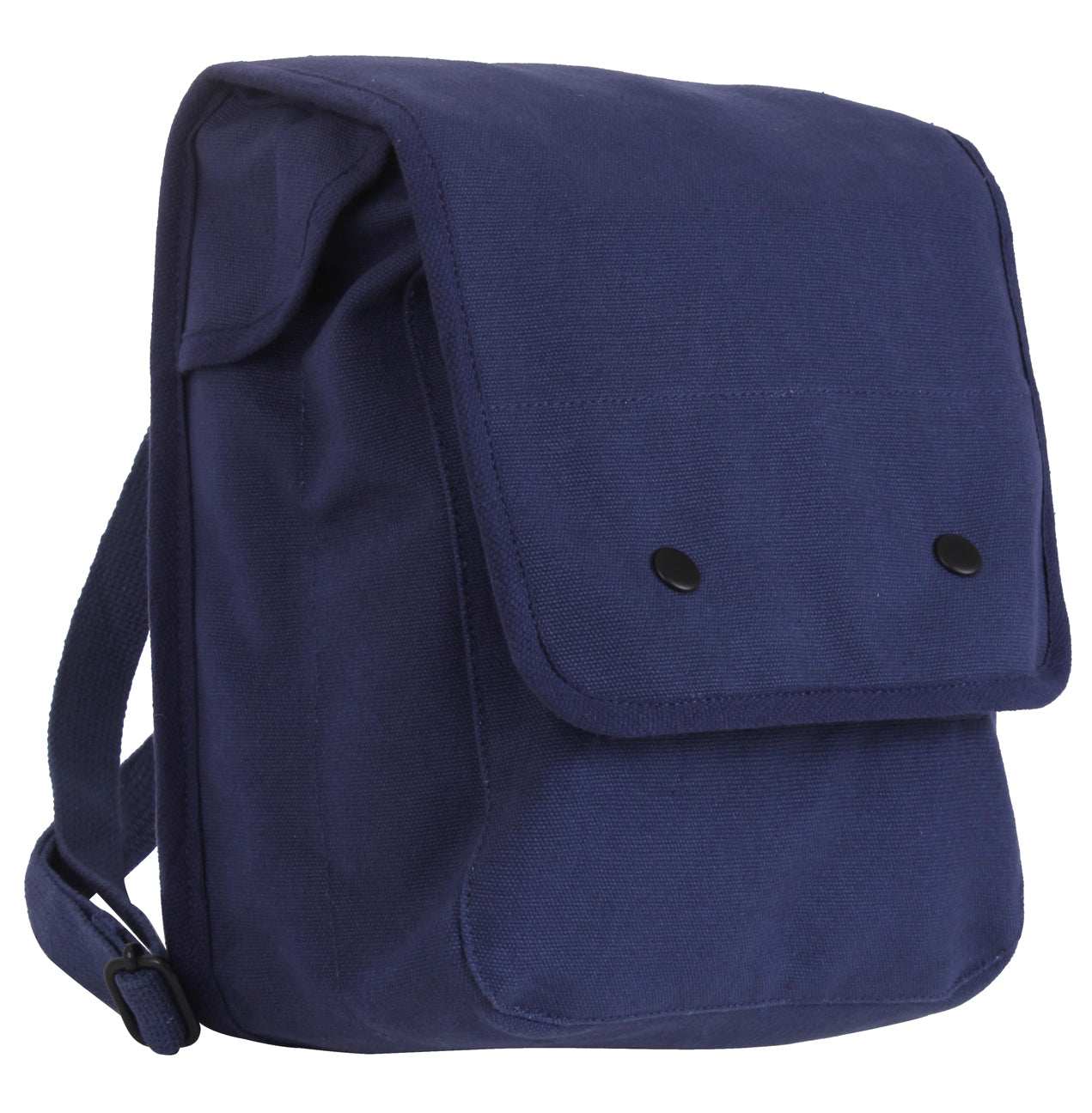Rothco Canvas Map Case Shoulder Bag - Navy Blue Shoulder Bag, Everyday Carry Bag