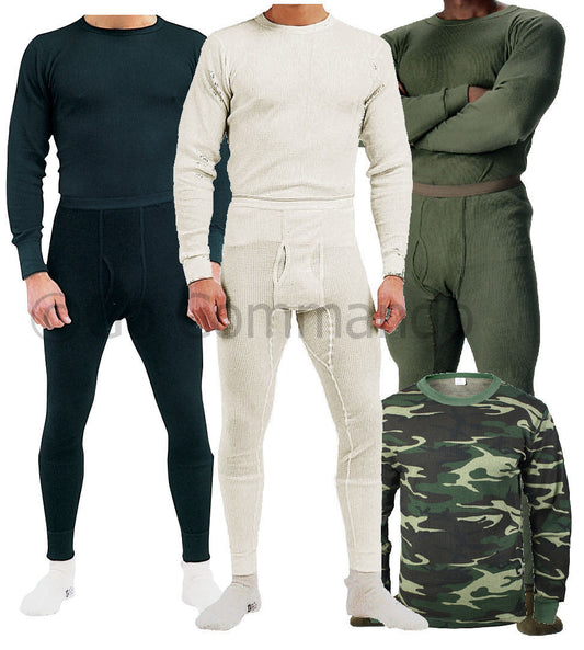 Thermal Knit Underwear Long Johns