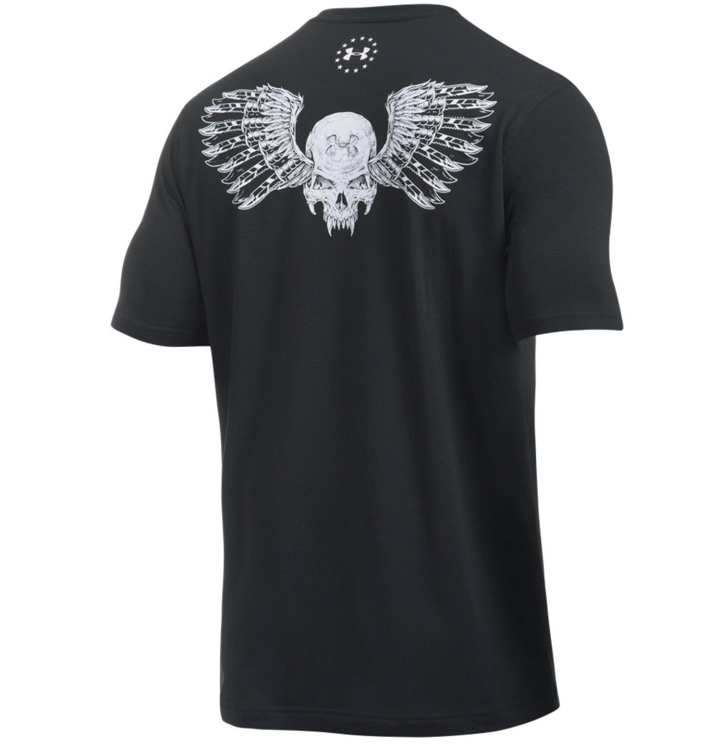 Under Armour Freedom Jack T-Shirt - UA Men's Black Tactical Charged Cotton Tee