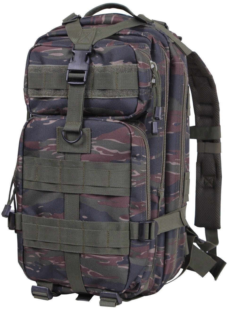 Rothco 17" Tiger Stripe Camouflage MOLLE Medium Transport Pack Backpack Bag
