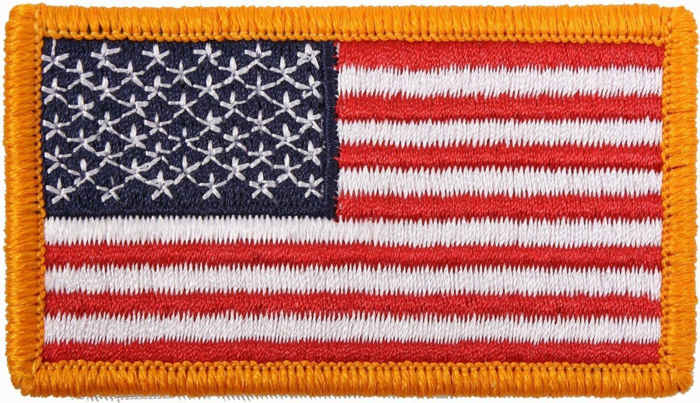R.W.B Gold Border