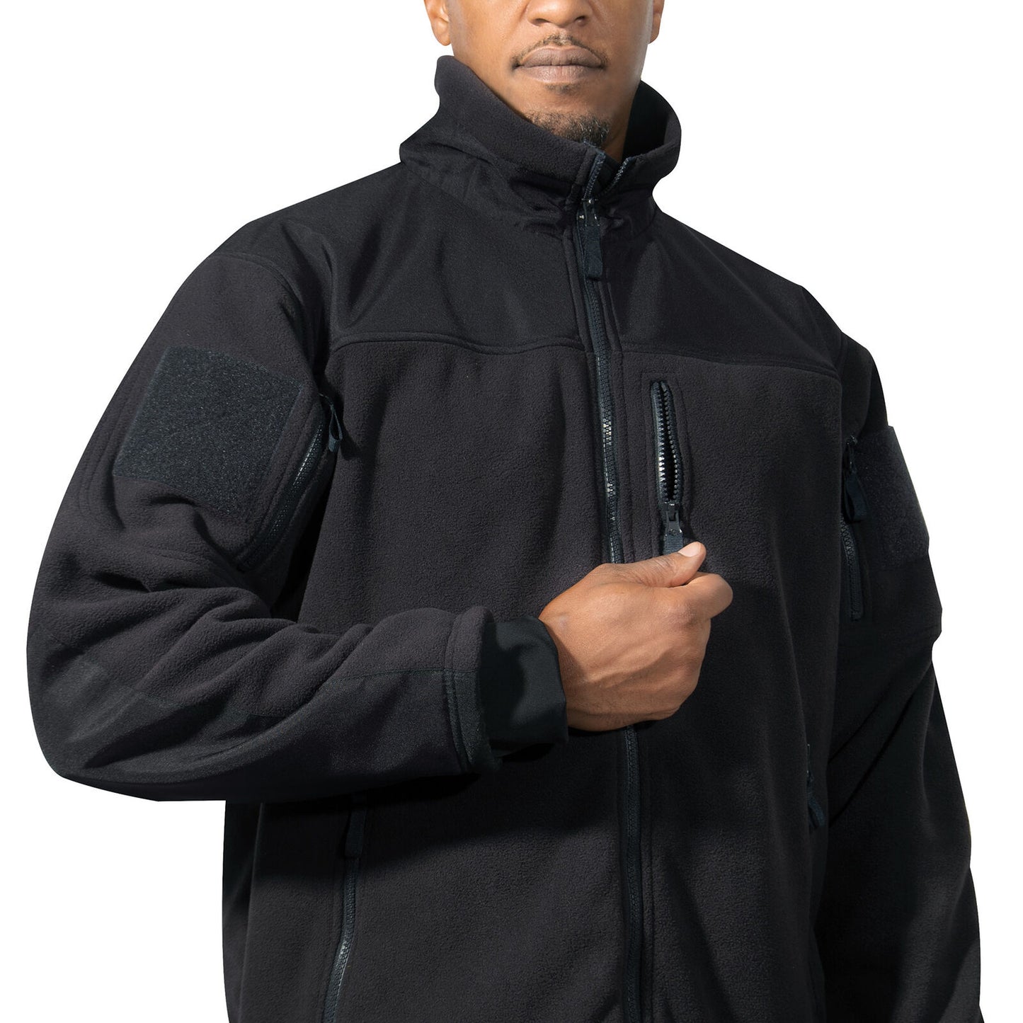 Men's Midnight Navy Blue Spec Ops Tactical Fleece Jacket