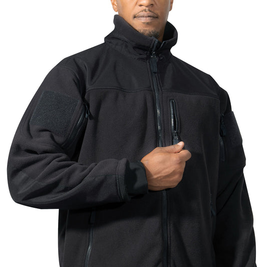 Men's Midnight Navy Blue Spec Ops Tactical Fleece Jacket
