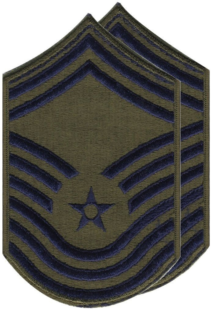 USAF Chief Master Sgt/Subdued
