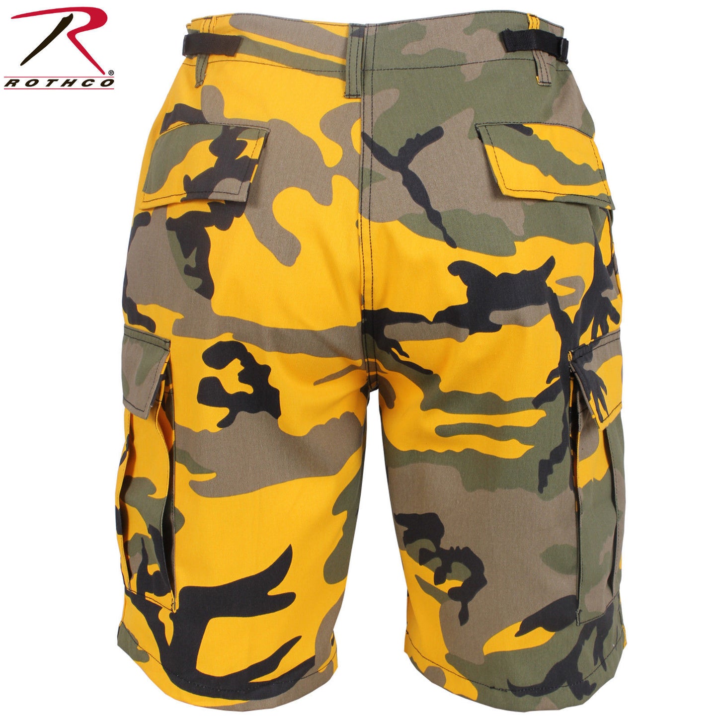 Rothco Colored Camo BDU Shorts - Men's Stinger Yellow  Fashion Shorts