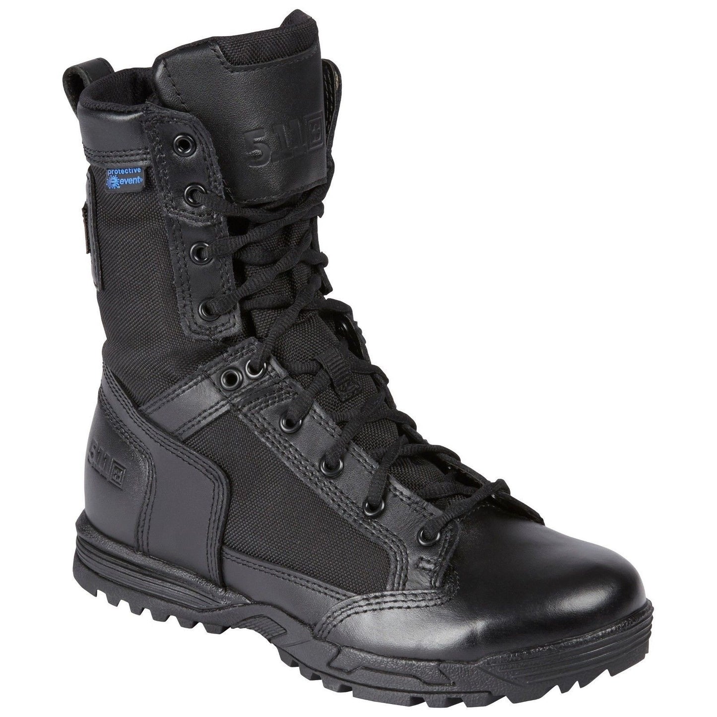 5.11 Tactical Black Skyweight Waterproof Side Zip Field Duty Work Boots