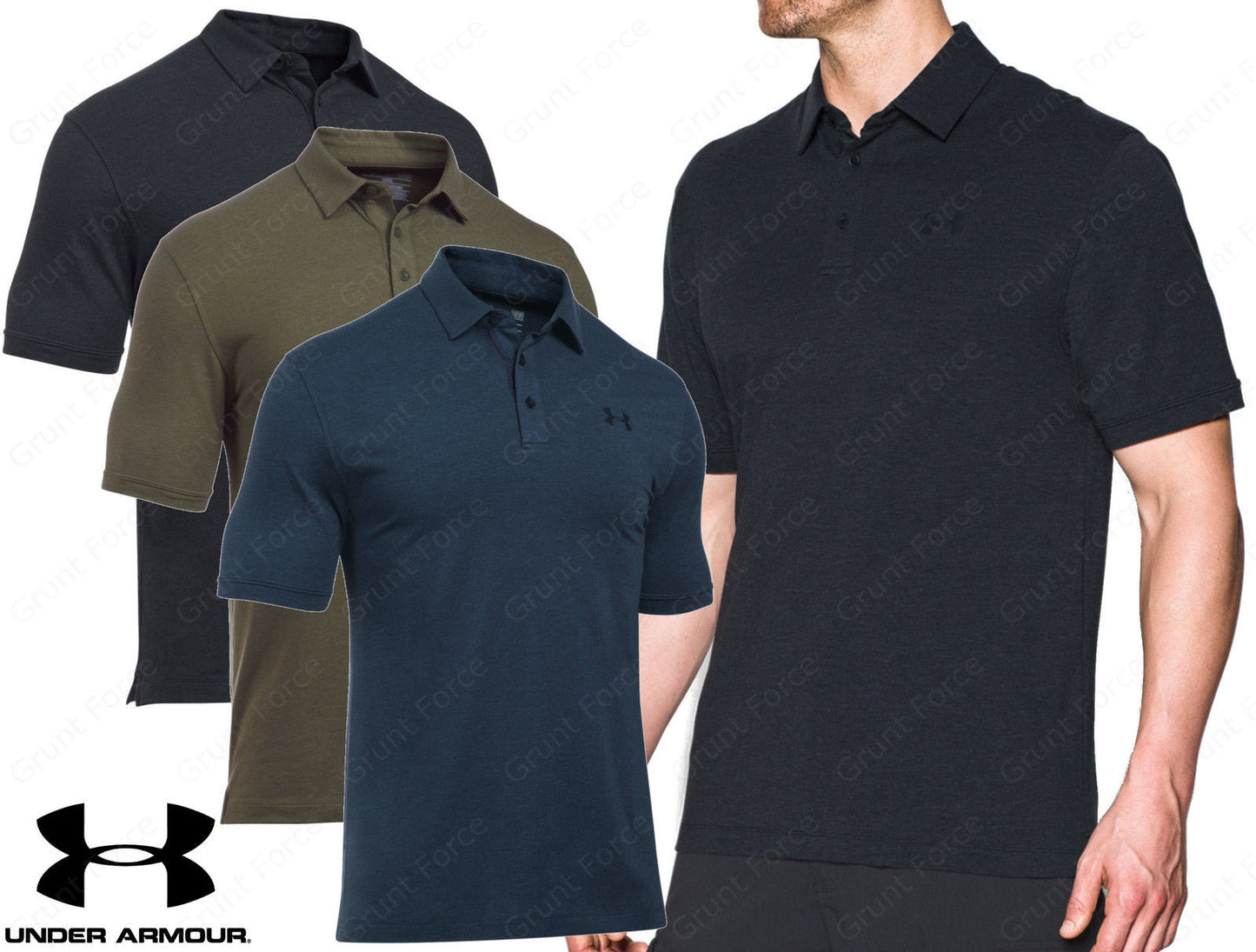 Under Armour Tactical Charged Cotton - UA Men's Tactical Polo Shirt
