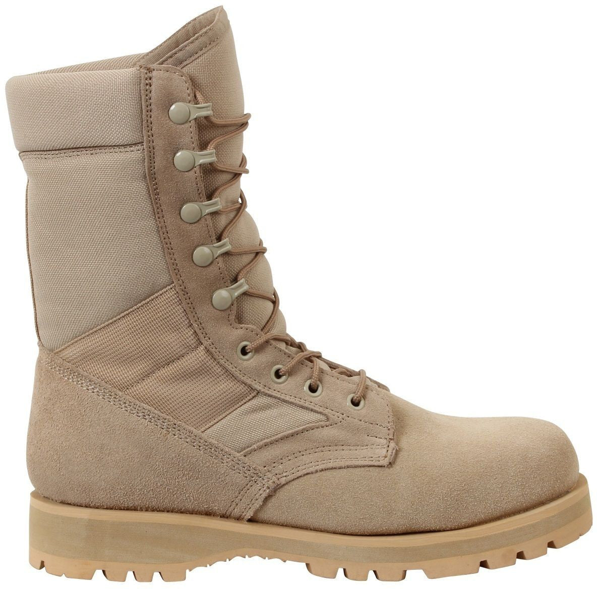 Desert Tan Boot - Tactical Men's Work Boot with Sierra Lug Sole