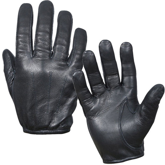 Cut Resistant Lined Black Tactical Police Swat Gloves