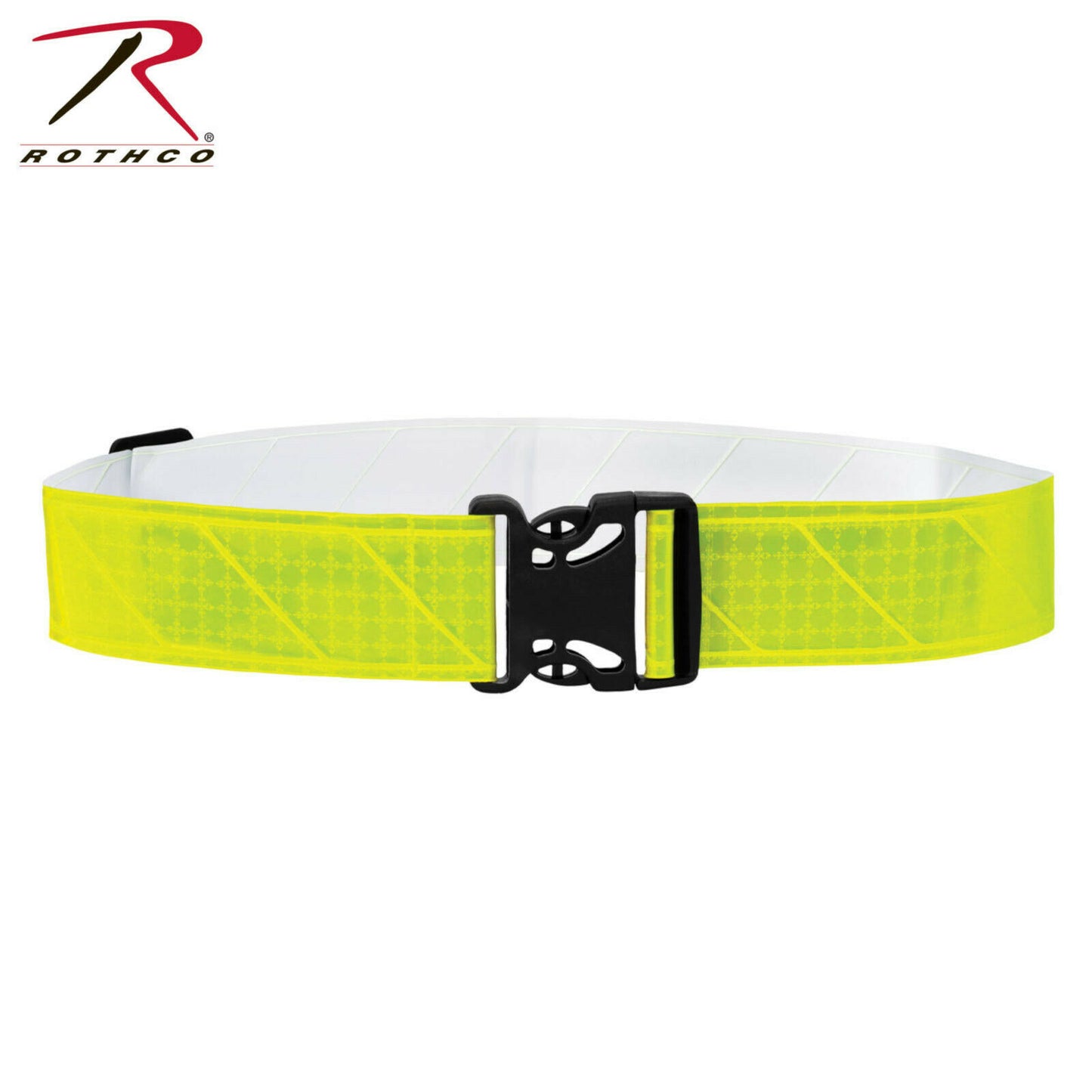 Rothco Lightweight Reflective Army Physical Training Belt - Hi-Viz Neon Yellow
