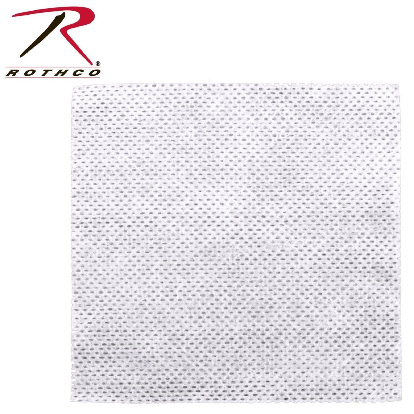 200 Cotton Cleaning Patches - Rothco 3" Dry Maintenance Patch Wipe