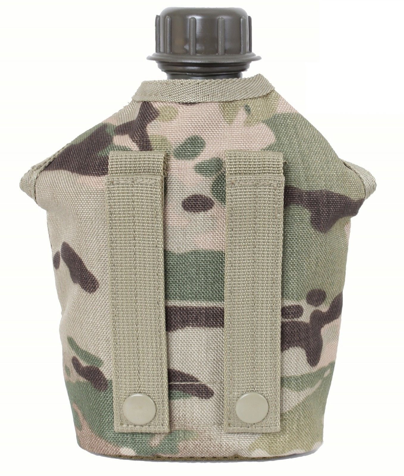 MultiCam Camouflage 1-Quart Canteen Cover w/ MOLLE Straps – Grunt Force