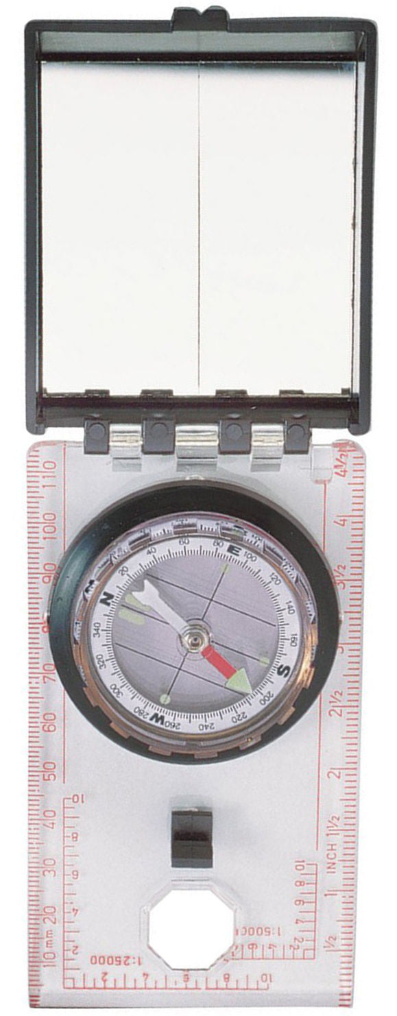 Rothco Liquid Filled Orienteering Compass - Sighting Mirror and Luminous Pointer