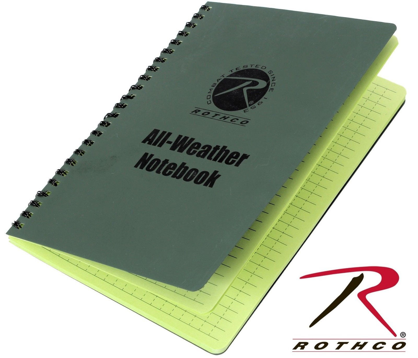 Rothco All Weather Waterproof Notebook - 48 Sheets Camping & Hiking Note Book