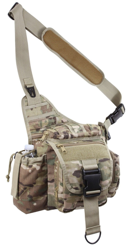 Rothco Outdoor MultiCam Camouflage Advanced Tactical Shoulder Bag
