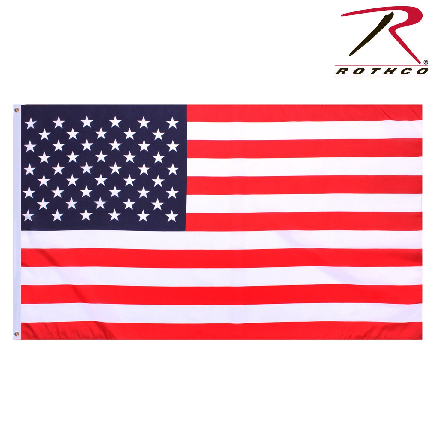 Rothco 2' x 3' American Flag - Polyester U.S. Flag with 2 Grommets