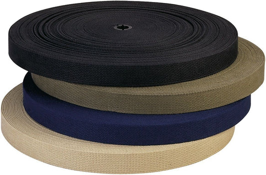 50 Yards GI Type 1 1/4" Cotton Webbing For Web Belt