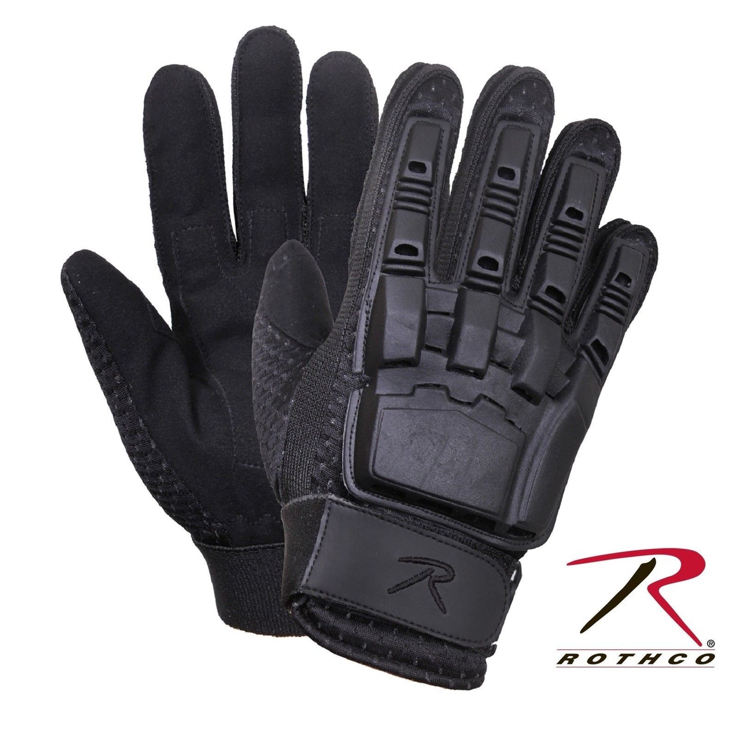 Rothco Hard Back Duty Gloves - Black Tactical Glove