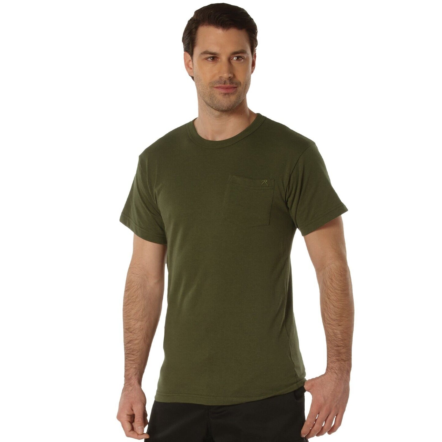 Rothco Men's Moisture Wicking T-Shirt 100% Polyester Tee with Pocket