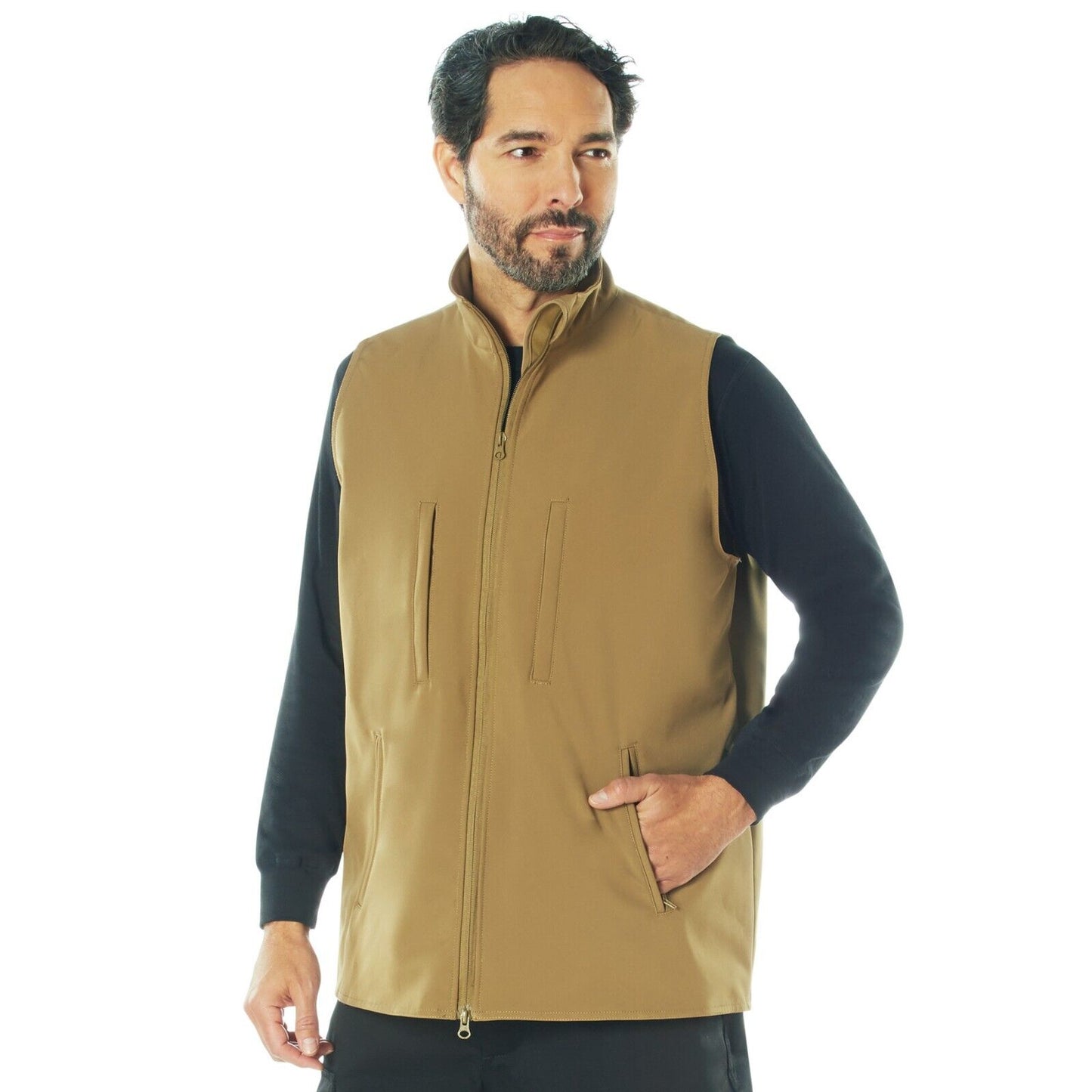 Rothco V2 Concealed Carry Soft Shell Vest - Men's Tactical CCW Vest