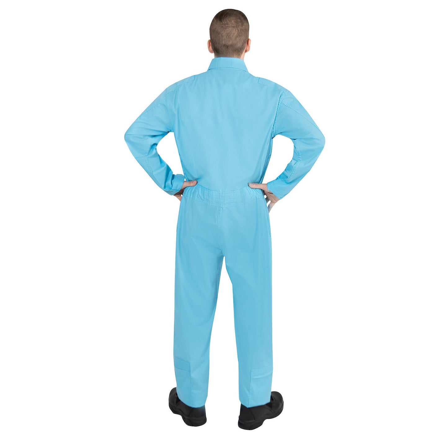 Mens Air Force Aviation Flightsuit In Light Blue