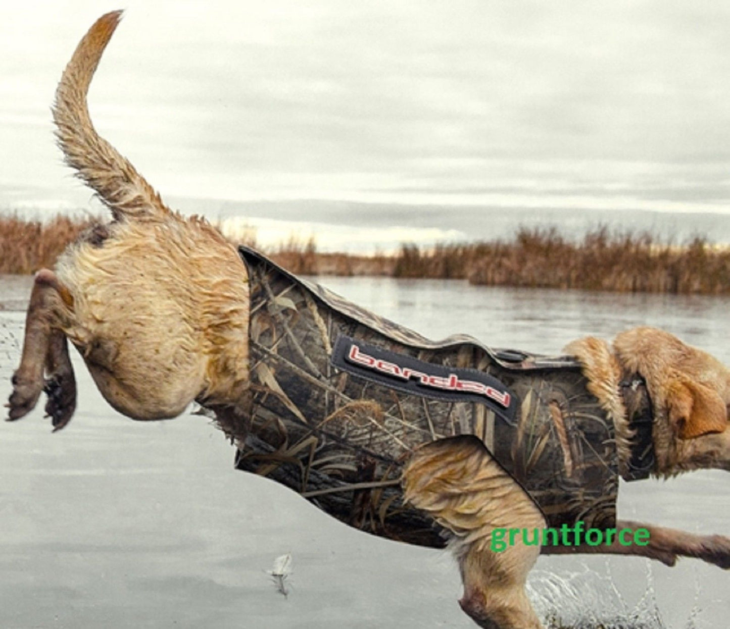 Banded 5MM Hunting Dog Floatation Parka Vest - Sporting Dogs Camouflage Vests
