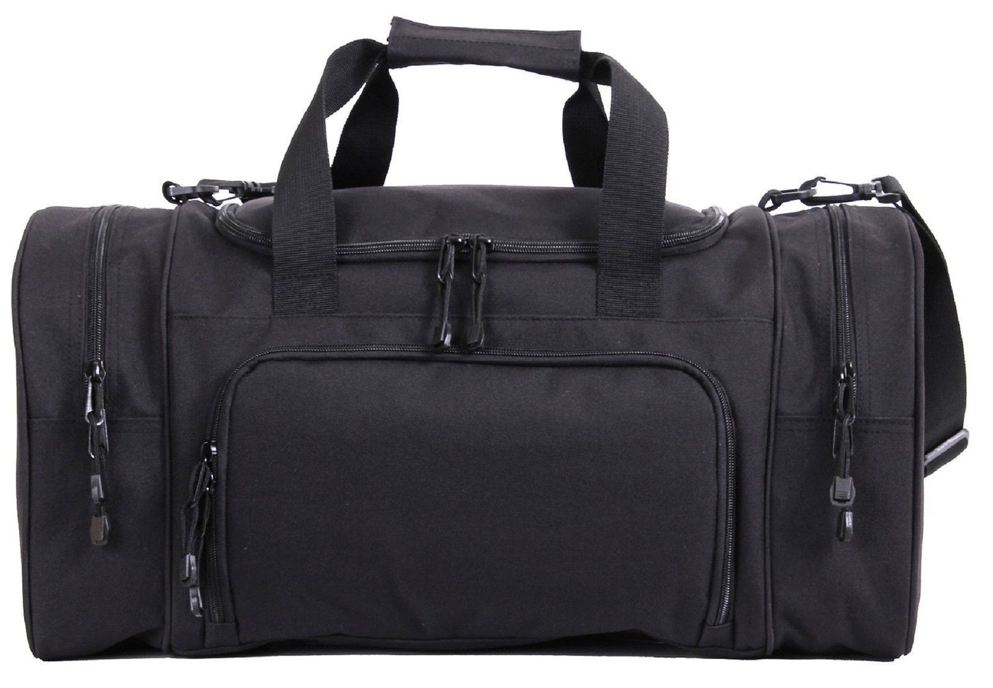 Black Sport Duffle Carry On Bag - Versatile Rothco 21" Gym Travel & Workout Bags