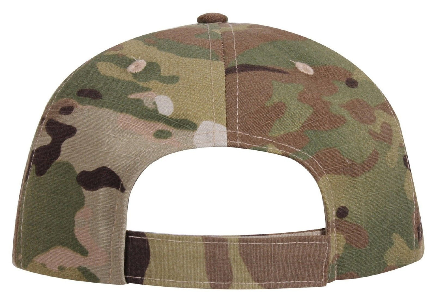 MultiCam Low Profile USA American Flag Baseball Hat - Rothco Adjustable Camo Cap