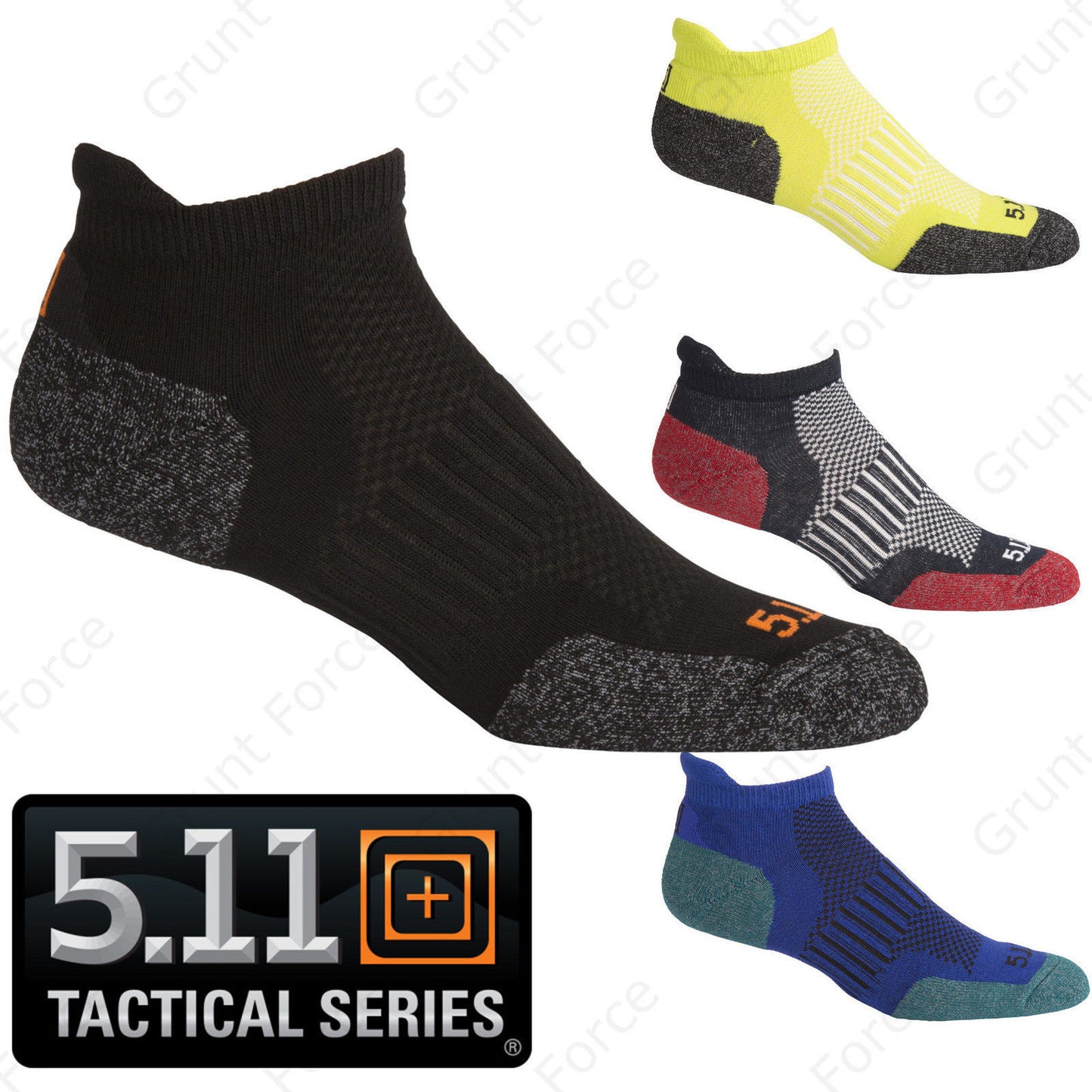 5.11 Tactical Ankle High ABR Training Sock - Moisture Wicking Athletic Socks