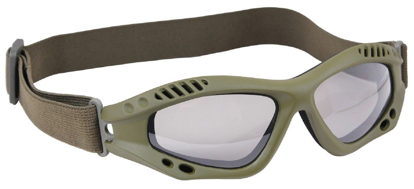 Rothco Elastic Olive Drab Anti-Fog Ventec Tactical & Sport Goggles Glasses 11378