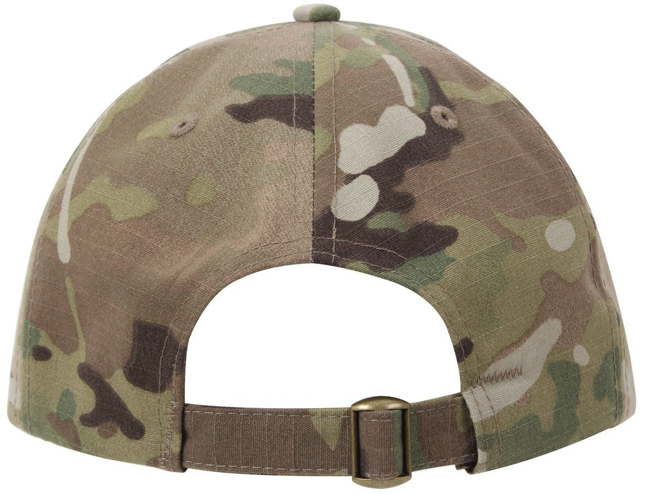 Mens MultiCam Hat Low Profile Multi Cam Camo Camouflage Adjustable Vented Cap