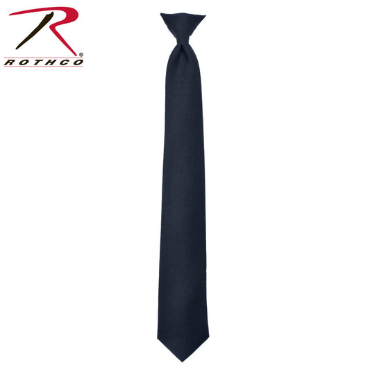 Rothco Clip-On Neckties - Midnight Navy Blue 20" Clip On Tie