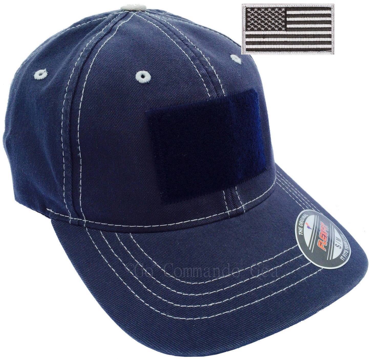 Fitted velcro patch hat shop