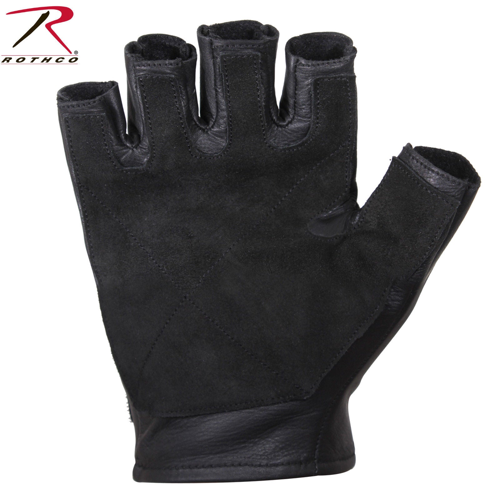 tactical fingerless leather gloves