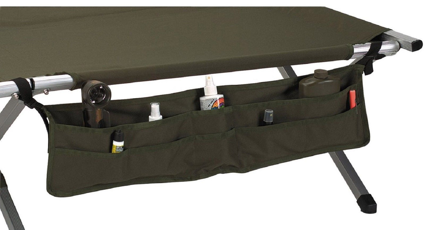 Olive Drab Camp Cot Accessory Pouch Rothco 33" Cot Frame Pouches