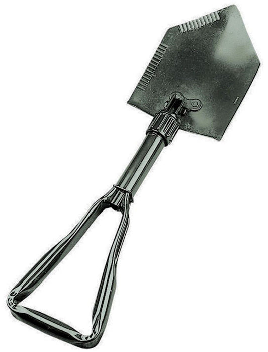 Rothco Deluxe Heavy Duty Steel Tri-Fold Camp Shovel - Compact & Light