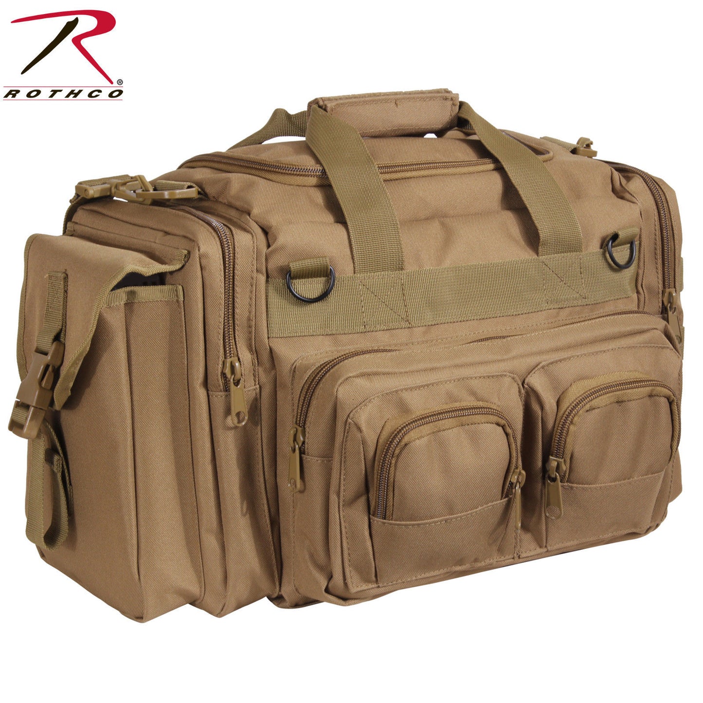 Rothco Concealed Carry Bag - Coyote Brown Heavyweight Polyester Gear Bag 2653