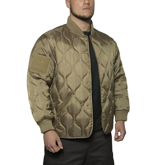 Men's Style Quilted Woobie Fashion Jacket
