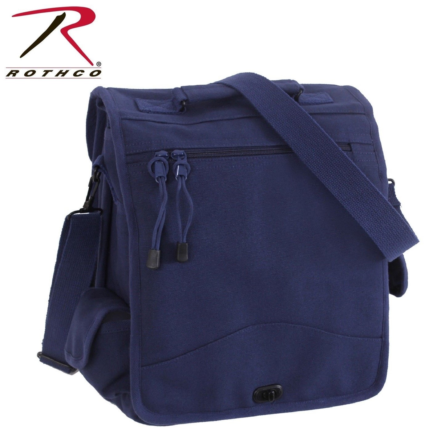 Rothco Canvas M-51 Engineers Field Bag - Navy Blue Professional Shoulder Bag