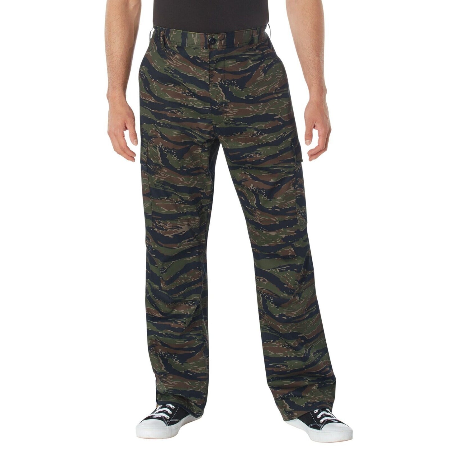 Relaxed Fit Zipper Fly BDU Tactical Pants