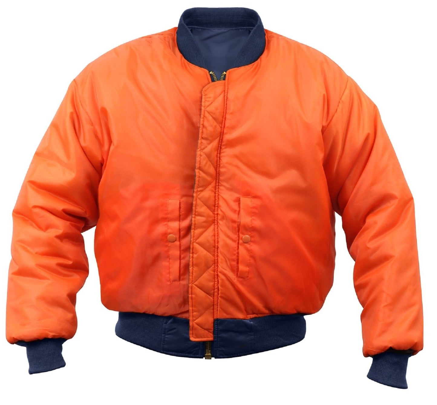 Kid's GI Style MA-1 Flight Jacket - Boy's Air Force Reversible Nylon Coat