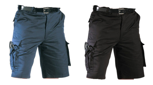 EMT Shorts Navy Blue & Black Emergency Medical Technician Medic Shorts