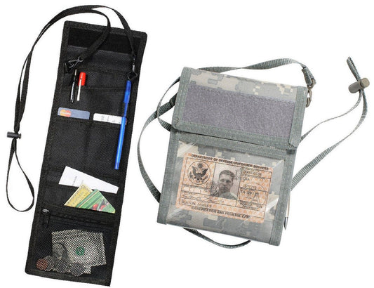 Rothco Deluxe ID Holder - Black or ACU Digital Tri-Fold Identification Holders