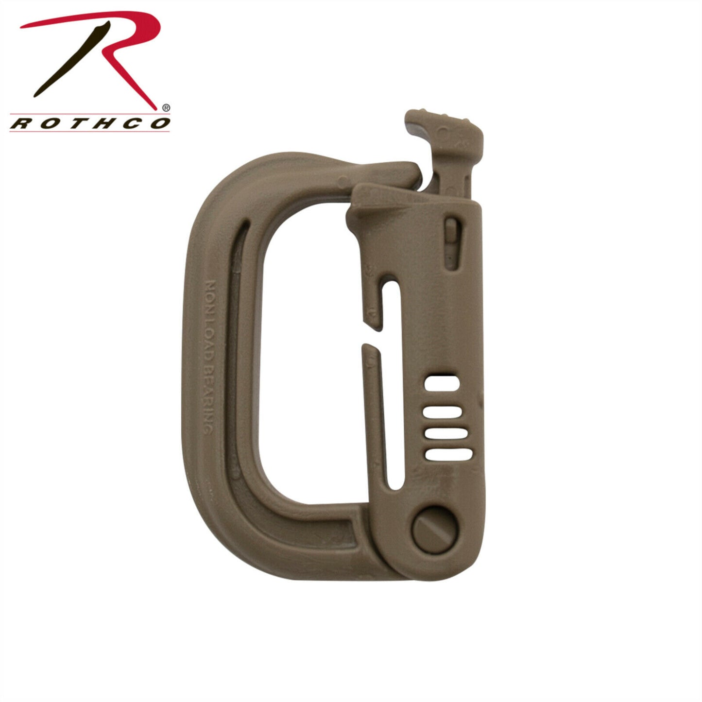 ITW Nexus Plastic Grimloc MOLLE Locking D-Ring - Coyote Brown