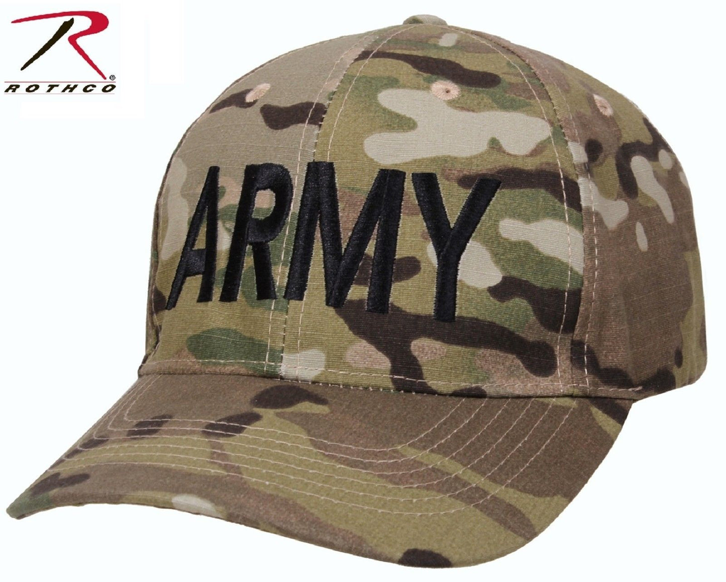 MultiCam Camouflage ARMY Low Profile Adjustable Baseball Hat Mens Camo Cap