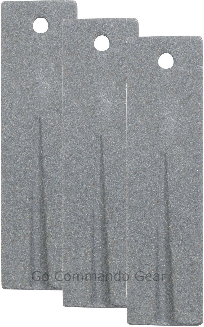 Knives Knife Sharpening Stone 3 Pack - High Quality Grit Stone Sharpens Quickly