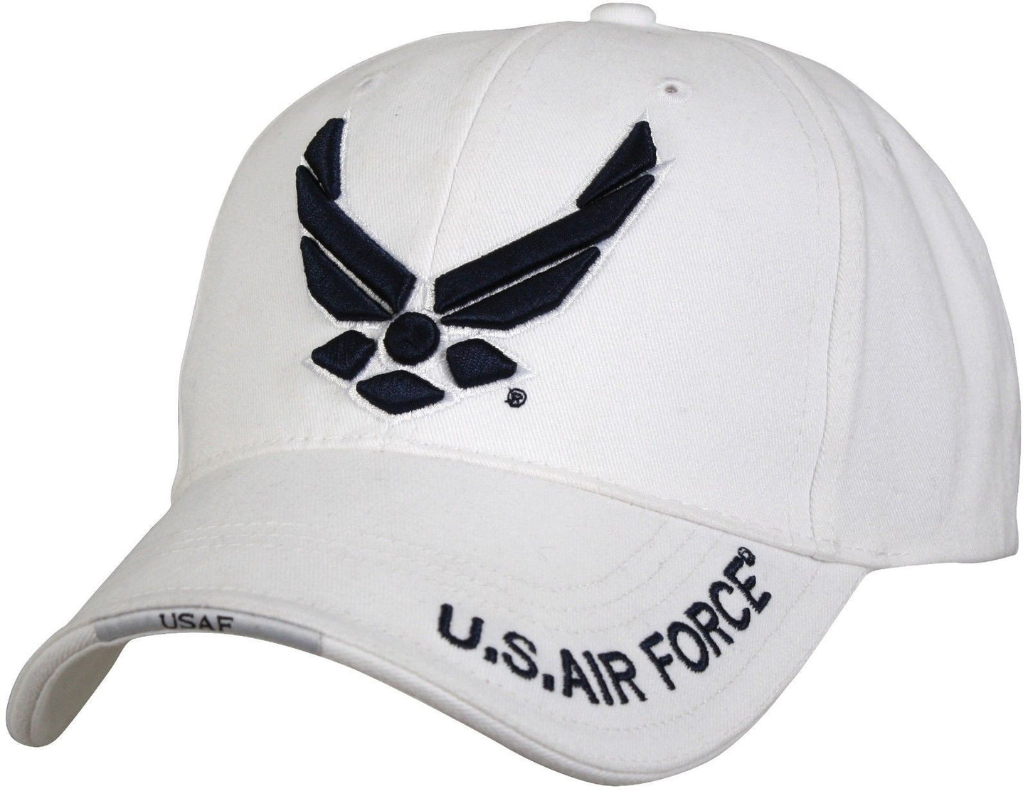 White Deluxe "New Wing Air Force" -  Baseball Cap