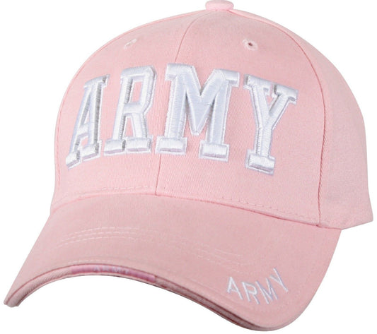 Pink Army - Deluxe Baseball Cap With "ARMY" On Brim